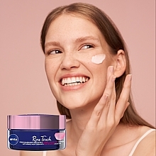 Night Face Cream - Nivea Rose Touch Night Cream — photo N2