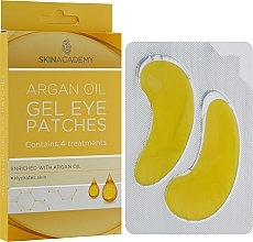 Fragrances, Perfumes, Cosmetics Eye Patches - Skin Academy Argan Oil Gel Eye Patches