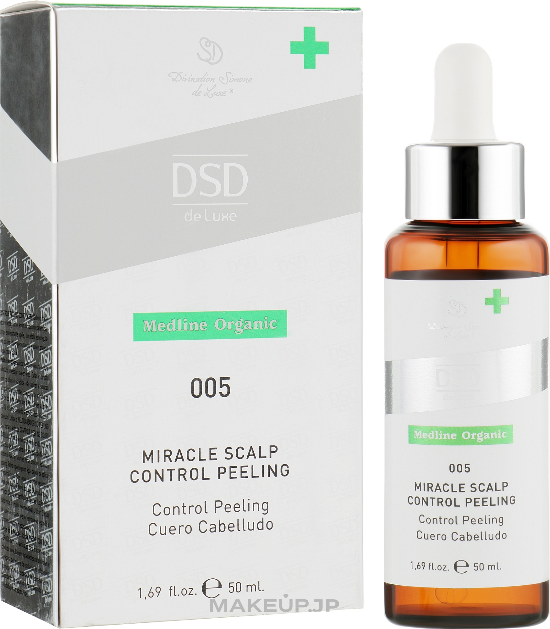 Scalp Peeling #005 - Simone DSD de Luxe Medline Organic Miracle Scalp Control Peeling — photo 50 ml