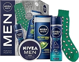 セット - MEN (sh/gel/250ml + deo/150ml + cr/75ml + socks) — photo N3