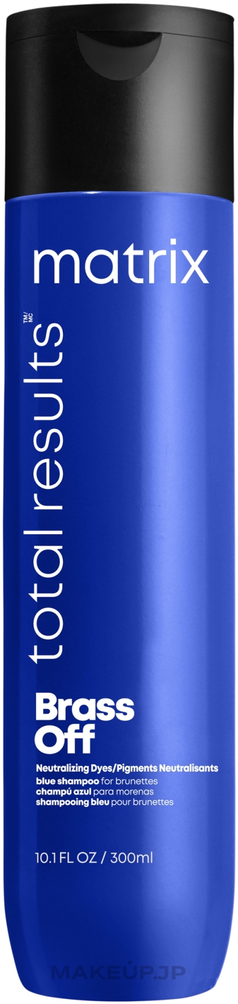 Hair Color Preserving Shampoo - Matrix Total Results Brass Off Blue Shampoo For Brunettes — photo 300 ml