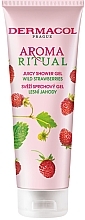 Wild Strawberry Shower Gel - Dermacol Aroma Ritual Wild Strawberries Juicy Shower Gel — photo N1