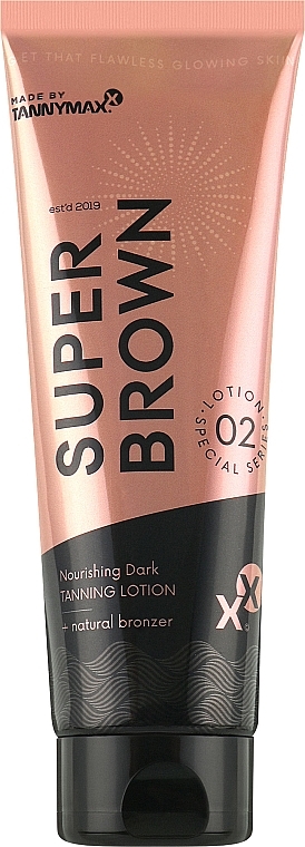Nourishing Tanning Lotion - Tannymaxx Super Brown Nourishing Dark Tanning Lotion+Natural Bronzer — photo N10