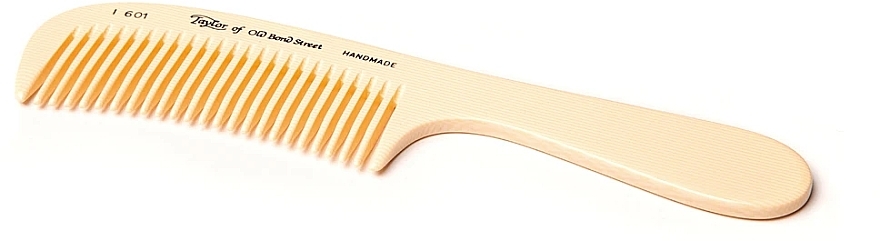 Hair Comb, 19 cm, ivory - Taylor of Old Bond Street Imitation Ivory Comb — photo N1