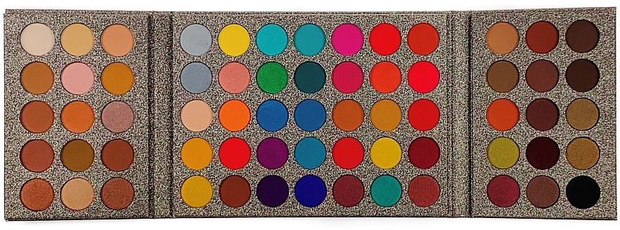 Professional Eyeshadow Pallet, 65 shades - King Rose MY Special Edition — photo N1