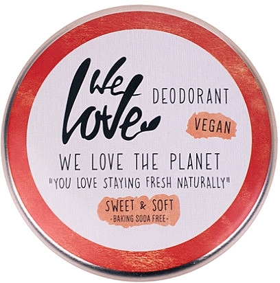 Natural Creamy Deodorant - We Love The Planet Deodorant Sweet & Soft — photo N1