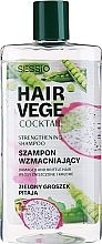 Fragrances, Perfumes, Cosmetics Strengthening Shampoo "Green Peas" - Sessio Hair Vege Cocktail Green Peas Shampoo