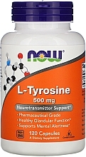 L-Tyrosine, 500 mg - Now Foods L-Tyrosine — photo N2