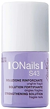Fragrances, Perfumes, Cosmetics Nail Hardener - BioNike ONails S43 Reinforcing Solution