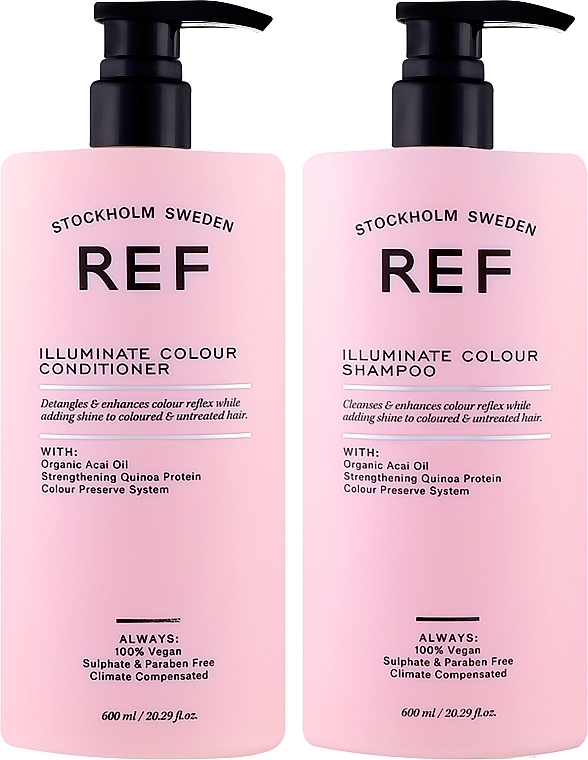 Set - REF Illuminate Color Limited Edition (shm/600ml + cond/600ml) — photo N2