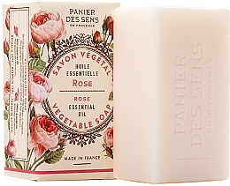 Fragrances, Perfumes, Cosmetics Extra Gentle Rose Vegetable Soap - Panier des Sens Rose Extra-Gentle Vegetable Soap