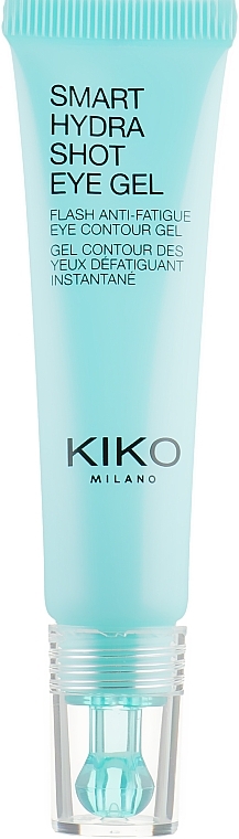 Moisturizing Anti Dark Circles & Puffiness Gel - Kiko Milano Smart Hydra Shot Eye Gel — photo N1