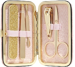 Fragrances, Perfumes, Cosmetics Manicure Set in Case, 5 products - Jozz Beauty Winter Sparkle Manucure Set