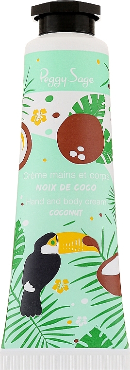Hand and Body Cream "Coconut" - Peggy Sage Coconut Hand And Body Cream — photo N1