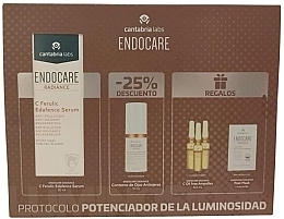 Fragrances, Perfumes, Cosmetics Set - Cantabria Labs Endocare (serum/30ml + eye/cr/15ml + amp/3x2ml + peel/mask/6ml)	