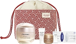 Shiseido Benefiance Wrinkle Smoothong Cream Pouch Set - Set, 6 products — photo N2