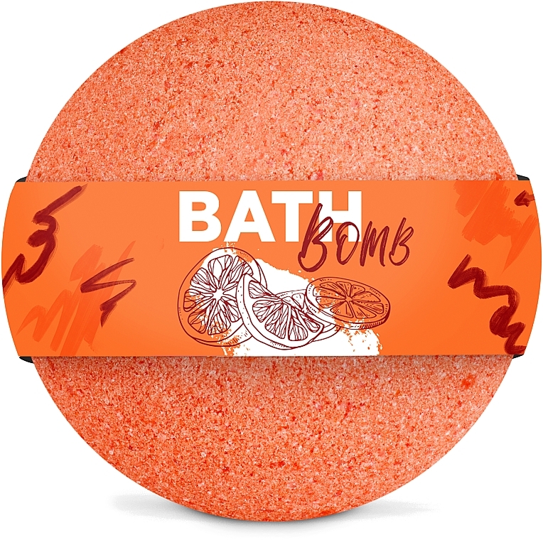 Grapefruit Bath Bomb - SHAKYLAB Bath Bomb — photo N1