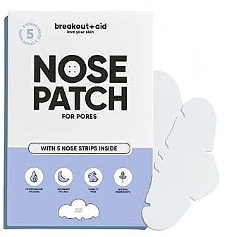 Nose Patches - Breakout+ Aid Nose Patch For Pores — photo N1