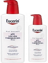 Fragrances, Perfumes, Cosmetics Set - Eucerin pH5 Body Lotion Enriquecida (lot/1000ml + lot/400ml)