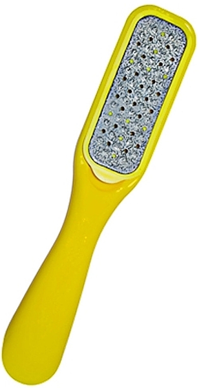 Metal Foot File, RS428, yellow - Laskovaya — photo N2