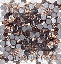 Decorative Nail Crystals 'Smoked Topaz',  size SS 03, 200pcs - Kodi Professional — photo N1