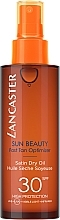 Tanning Oil - Lancaster Sun Beauty Satin Sheen Oil — photo N1