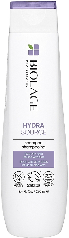 Hydrating Dry Hair Shampoo - Biolage Hydrasource Ultra Aloe Shampoo — photo N1