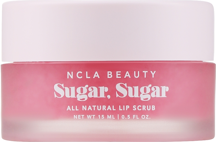 Pink Grapefruit Lip Scrub - NCLA Beauty Sugar, Sugar Pink Grapefruit Lip Scrub — photo N4