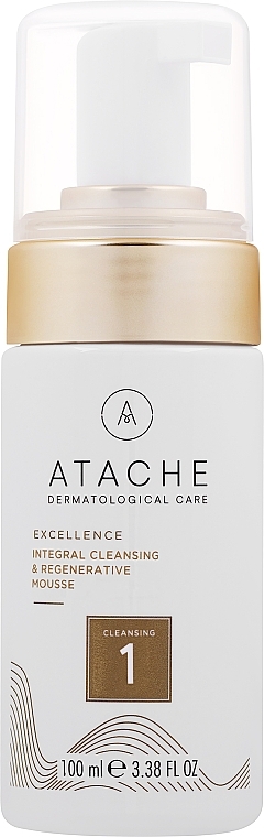 AHA Cleansing Foam - Atache Excellence Integral Cleansing & Regenerative Mousse — photo N2