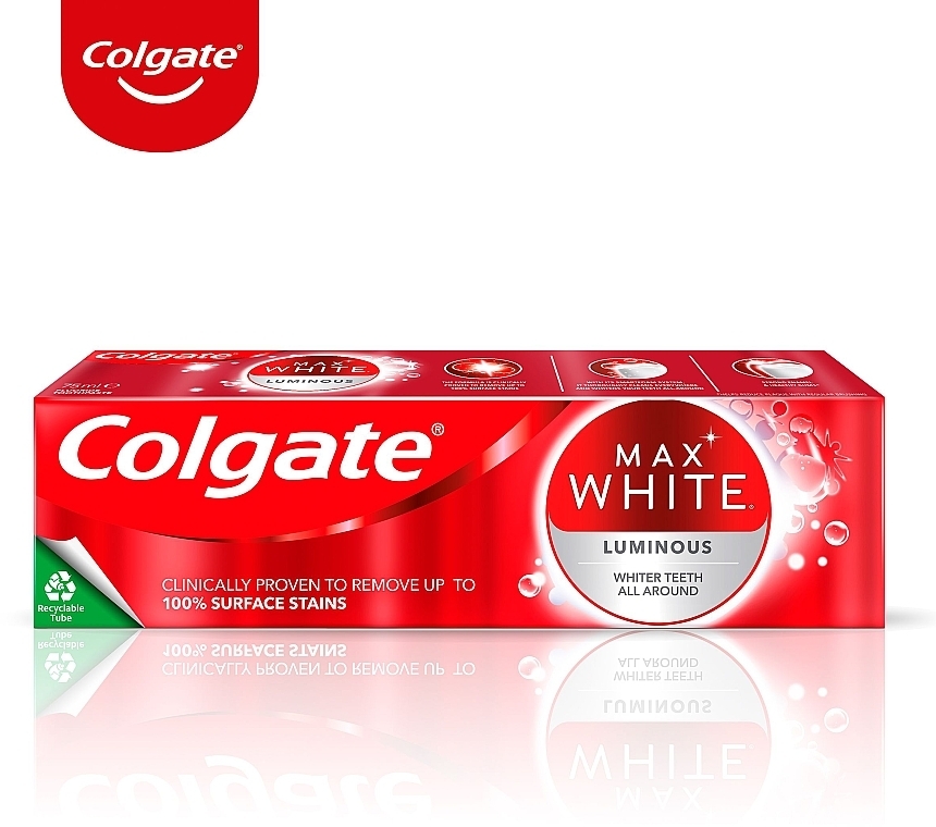 Whitening Toothpaste - Colgate Max White One Luminous — photo N9