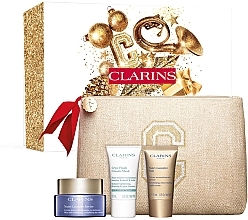 Fragrances, Perfumes, Cosmetics Kit - Clarins Nutri-Lumiere Revive Set (f/cr/50ml + f/cr/15ml + f/mask/15ml + bag)