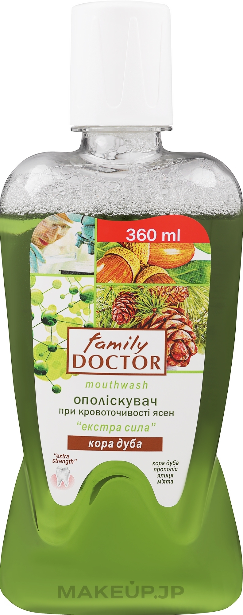 Mouthwash "Oak Bark" - Family Doctor Mouthwash — photo 250 ml