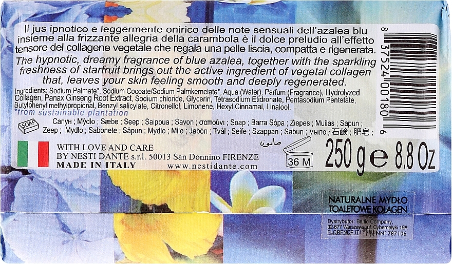 Soap "Collagen" - Nesti Dante Philosophia Soap — photo N2