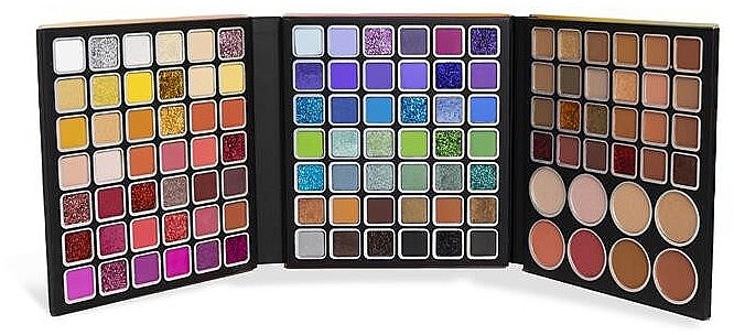 Makeup Palette - Magic Studio Happy Colors Eye And Face Shadow Palette — photo N2