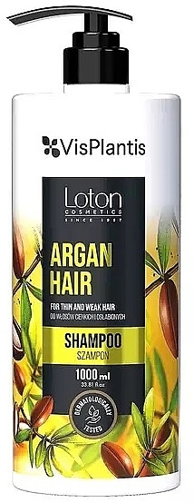 Argan Oil Shampoo - Vis Plantis Loton Argan Hair Shampoo — photo N2