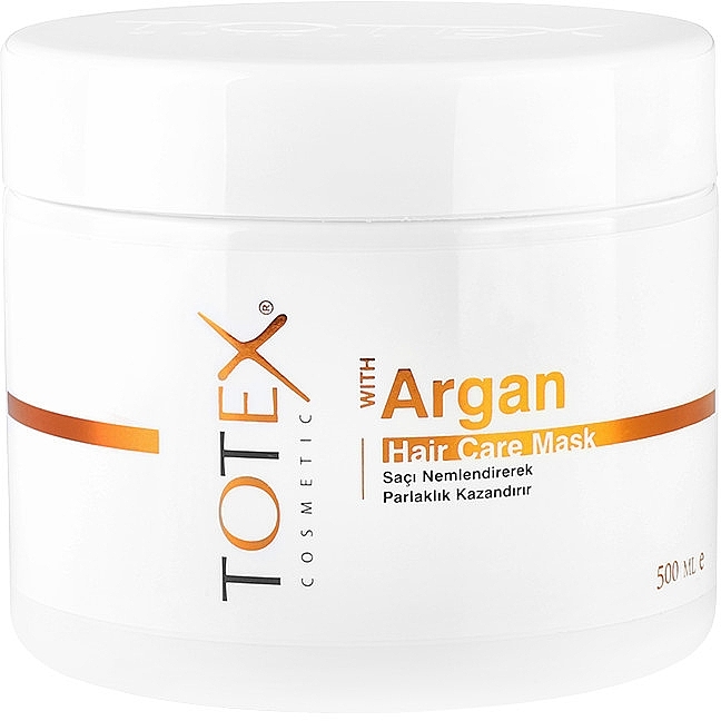 Argan Oil Hair Mask - Totex Cosmetic Hair Care Mask With Argan — photo N1