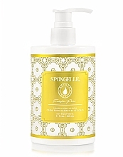 Fragrances, Perfumes, Cosmetics Hand & Body Lotion - Spongelle Freesia Pear Hand & Body Lotion