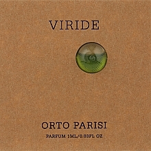 Fragrances, Perfumes, Cosmetics Orto Parisi Viride - Perfume (sample)