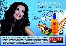 Deep Moisturizing Hair Passion Fruit Oil - BioSilk Hydrating Therapy Maracuja Oil — photo N7