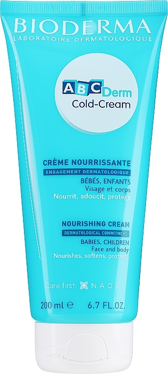 Body Cream - Bioderma ABCDerm Cold Cream Body — photo N1