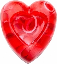 Fragrances, Perfumes, Cosmetics Raspberry & Hibiscus Soap "Heart" - Soap Stories
