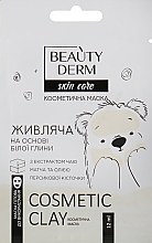 White Clay Face Mask "Nourishing" - Beauty Derm Skin Care Cosmetic Clay — photo N7