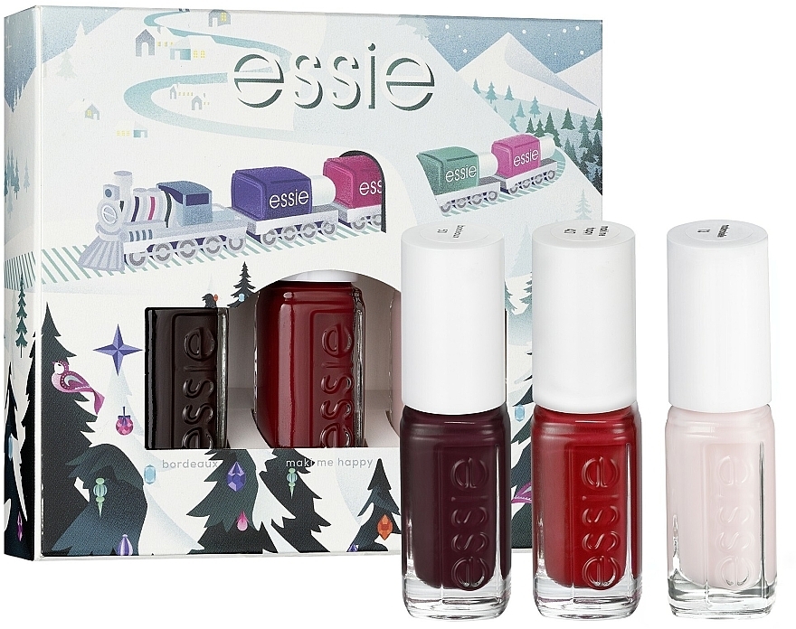 Set - Essie Christmas Mini Trio Pack — photo N1
