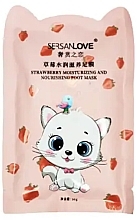 Fragrances, Perfumes, Cosmetics Moisturizing Foot Mask - Sersanlove Strawberry Moisturizing And Nourishing Foot Mask