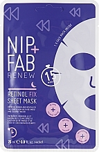 Retinol Sheet Mask - NIP + FAB Retinol Fix Sheet Mask — photo N1