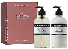 Fragrances, Perfumes, Cosmetics Set - Marie-Stella-Maris №10 Rock Roses Hand Gift Set (h/soap/250ml + h/lot/250ml)