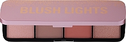 Blush Palette - Makeup Revolution Blush Lights Palette — photo N1