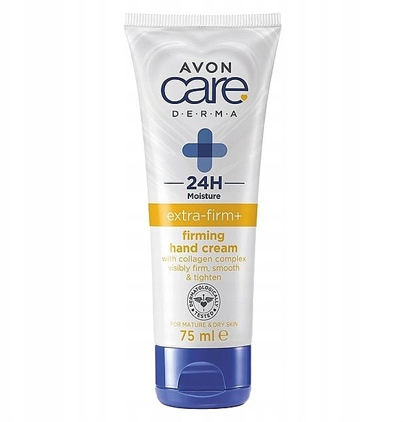 Hand Cream 'Elastic Skin' - Avon Care Derma 24H Moisture Extra-Firm+ Firming Hand Cream — photo N1