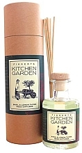 Fragrances, Perfumes, Cosmetics Aroma Diffuser - Fikkerts Kitchen Garden Basil & Lemon Thyme Reed Diffuser