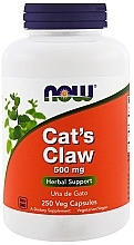 Vitamins "Cat's Claw", 500 mg - Now Foods Cats Claw — photo N2